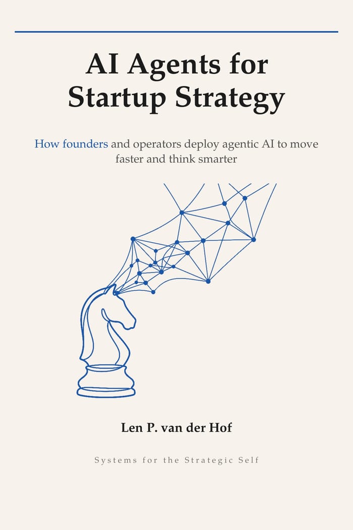 AI Agents for Startup Strategy — book cover