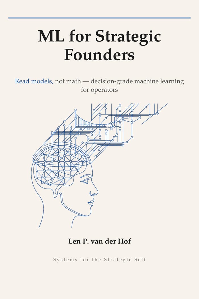 ML for Strategic Founders — book cover