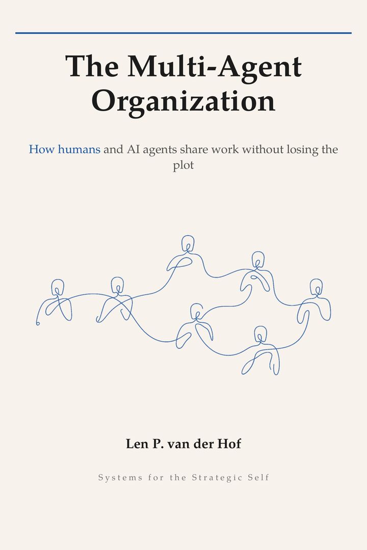 The Multi-Agent Organization — front cover