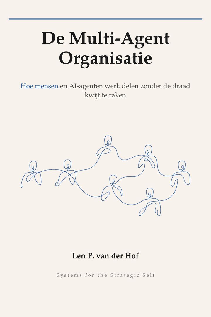 De Multi-Agent Organisatie — voorkant