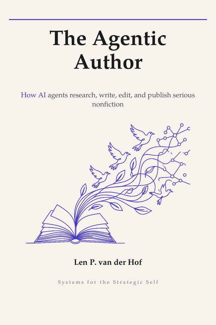 The Agentic Author — front cover