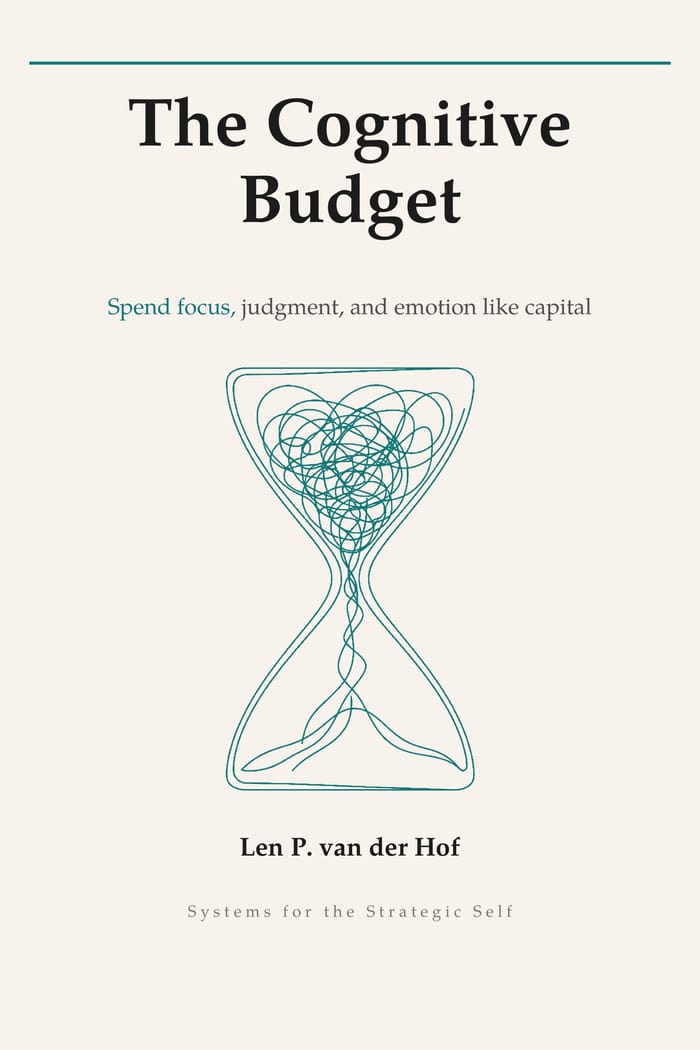 The Cognitive Budget — book cover