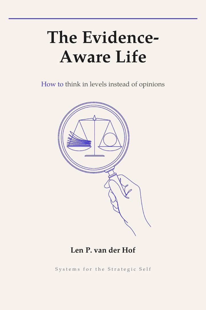 The Evidence-Aware Life