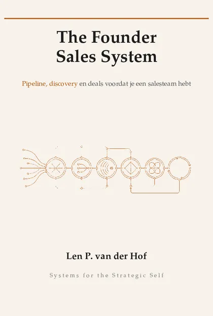 The Founder Sales System
