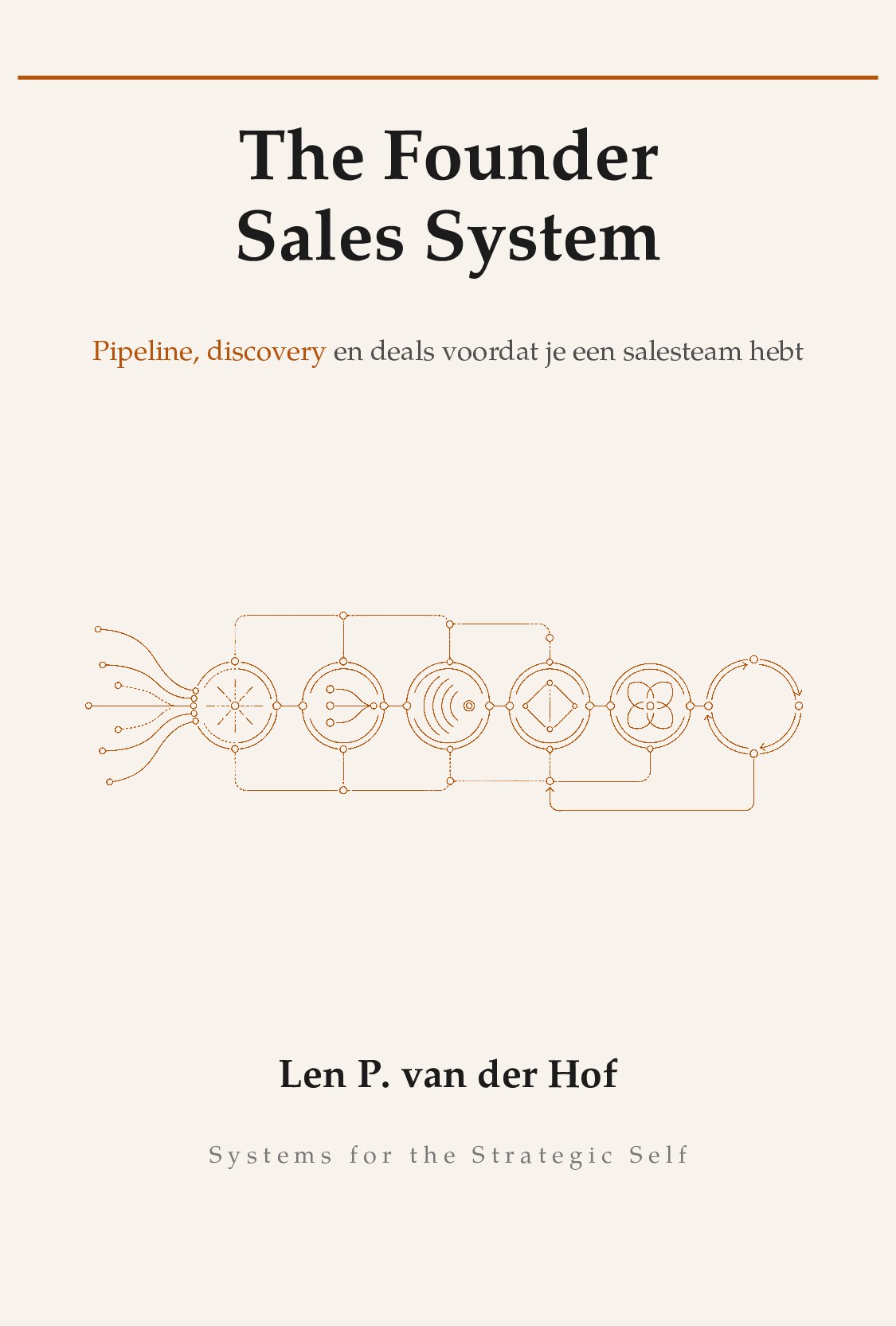 The Founder Sales System — voorkant