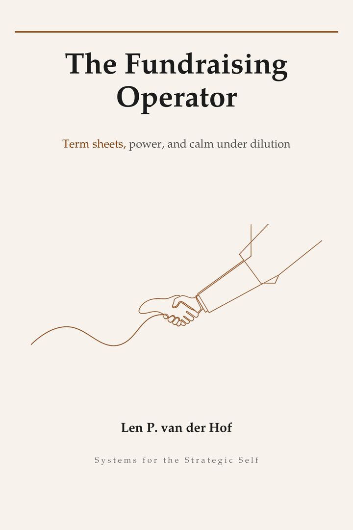 The Fundraising Operator — front cover