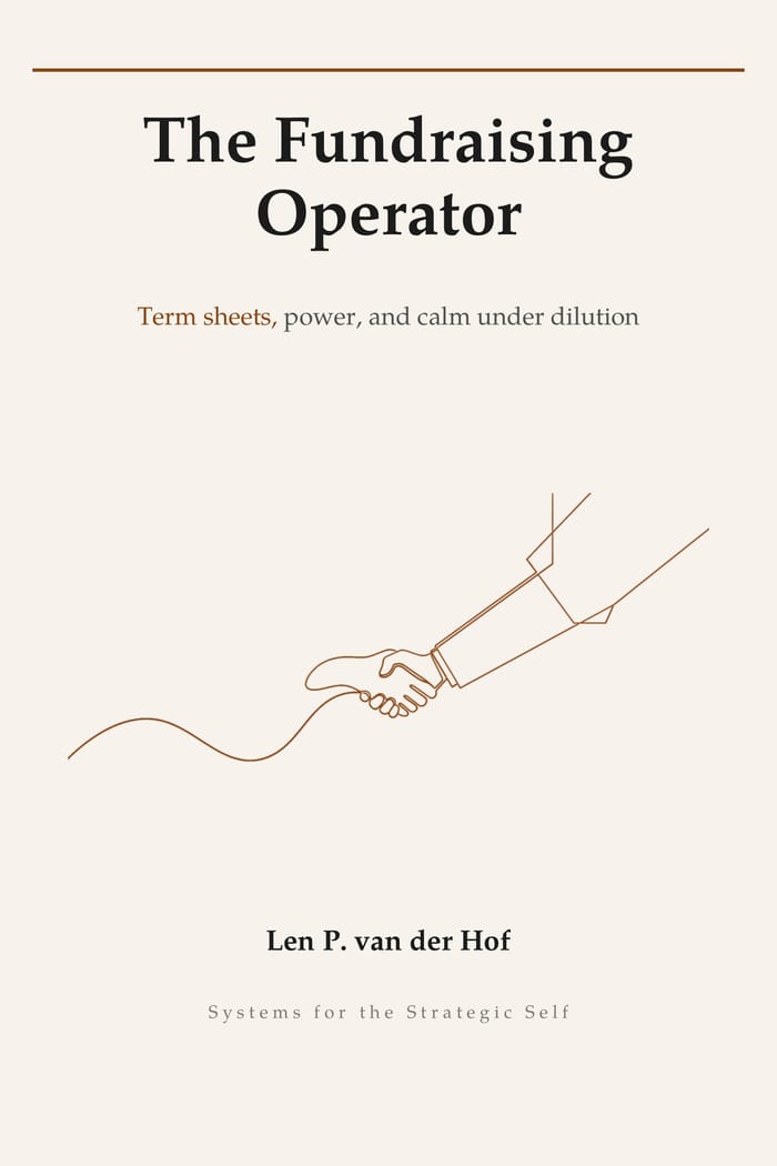 The Fundraising Operator — book cover