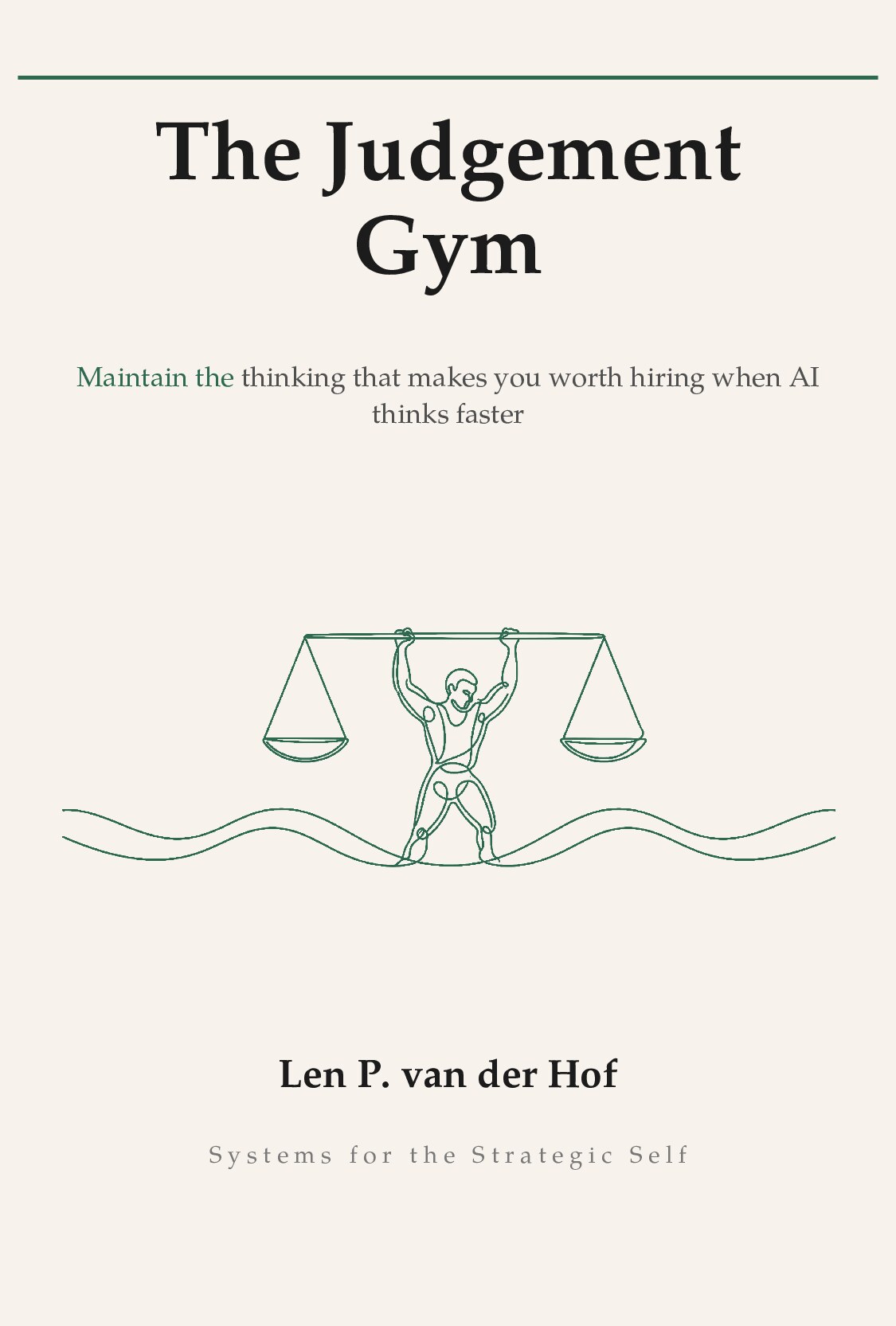 The Judgement Gym — front cover