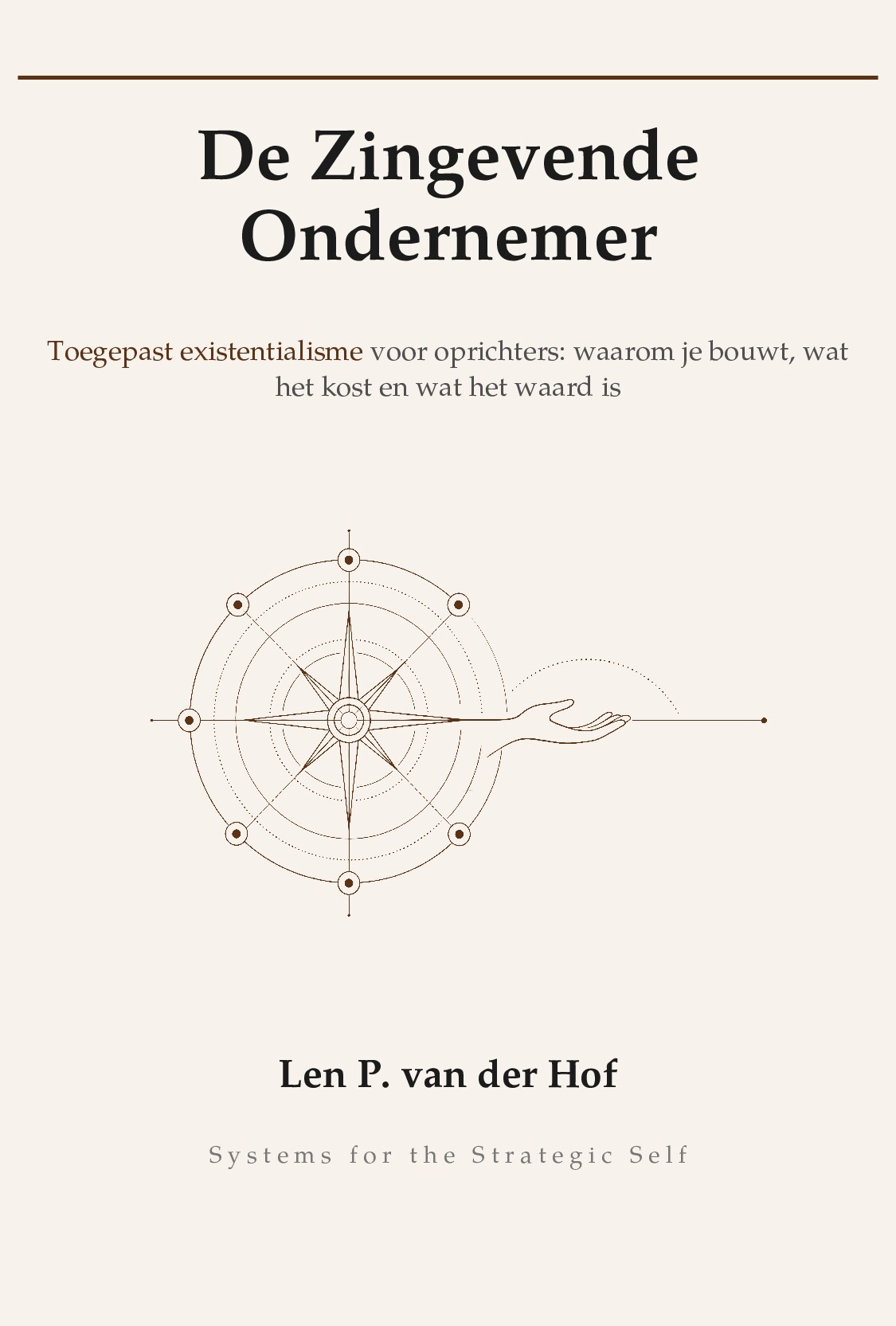 De Zingevende Ondernemer — voorkant