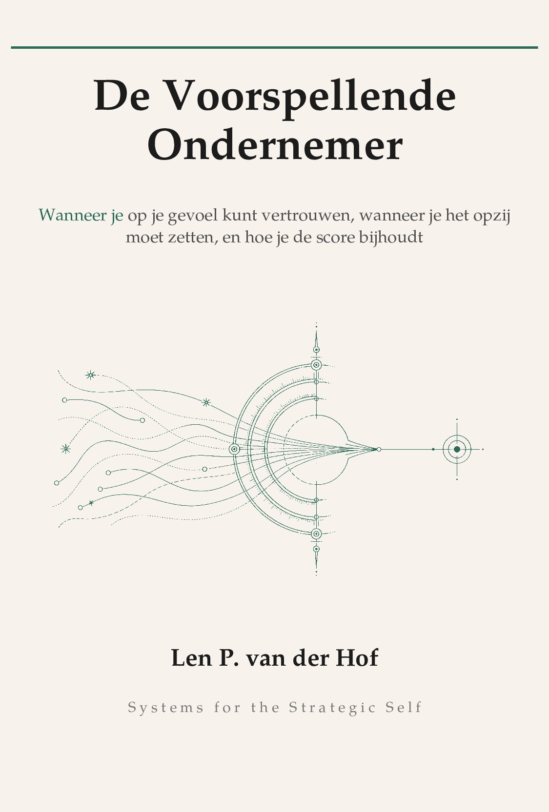 De Voorspellende Ondernemer — voorkant