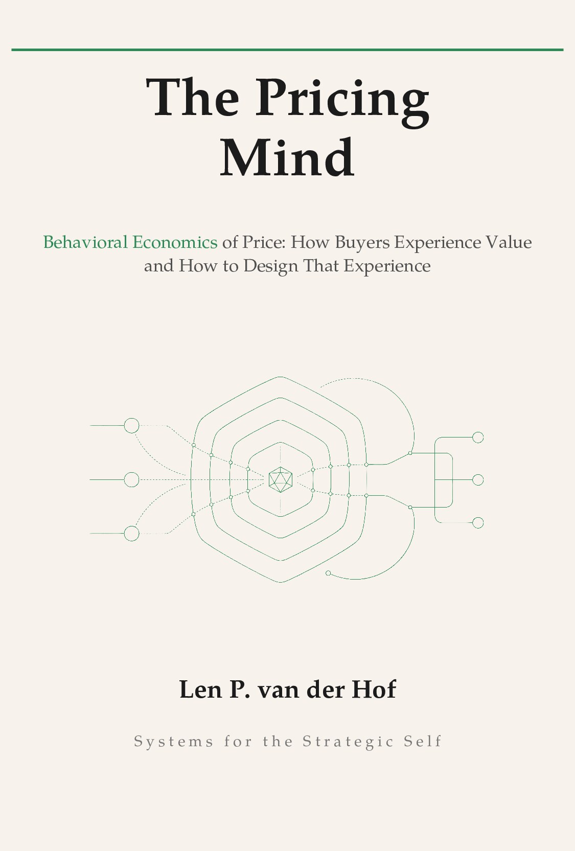 The Pricing Mind — front cover