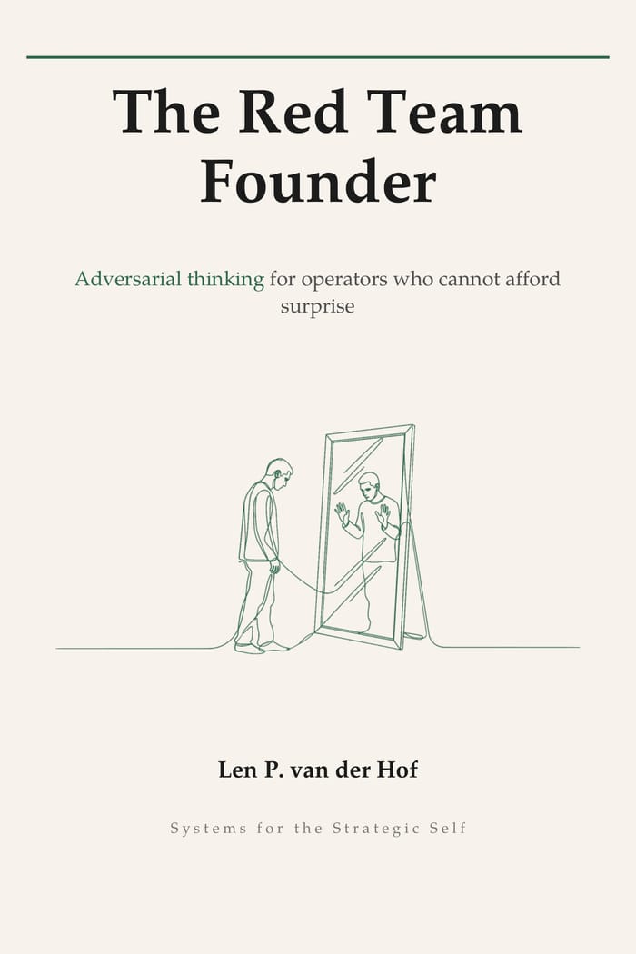 The Red Team Founder — book cover