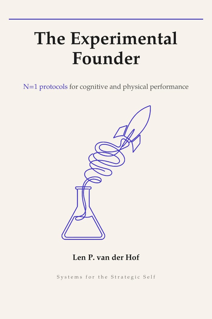 The Experimental Founder — book cover