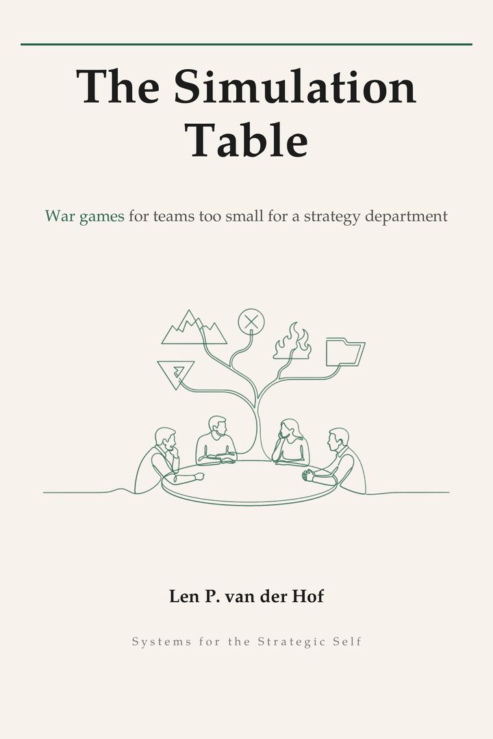 The Simulation Table — front cover