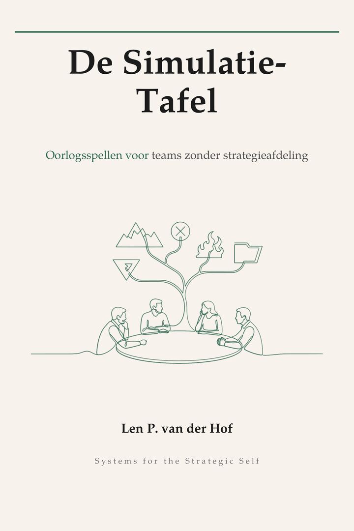 De Simulatie-Tafel — voorkant
