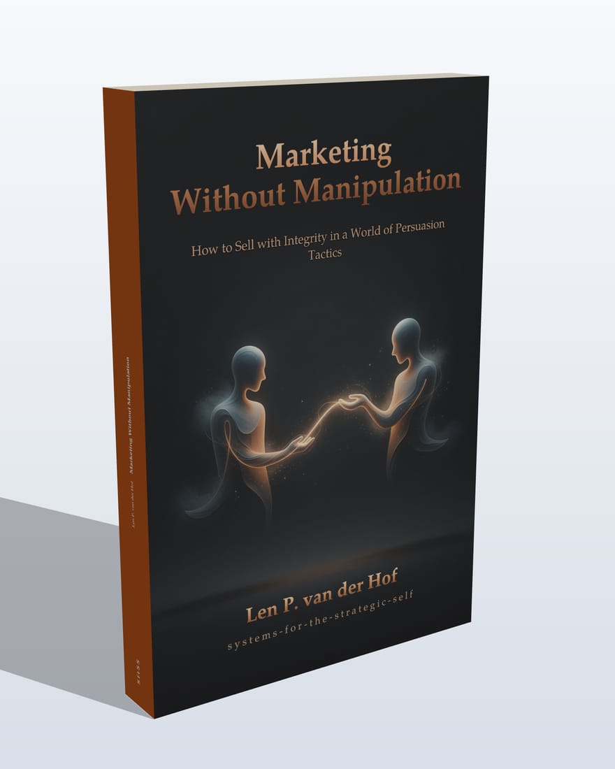 Marketing Without Manipulation, hardcover