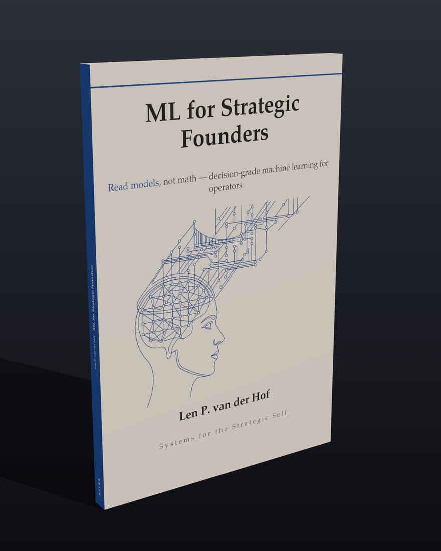 ML for Strategic Founders, paperback