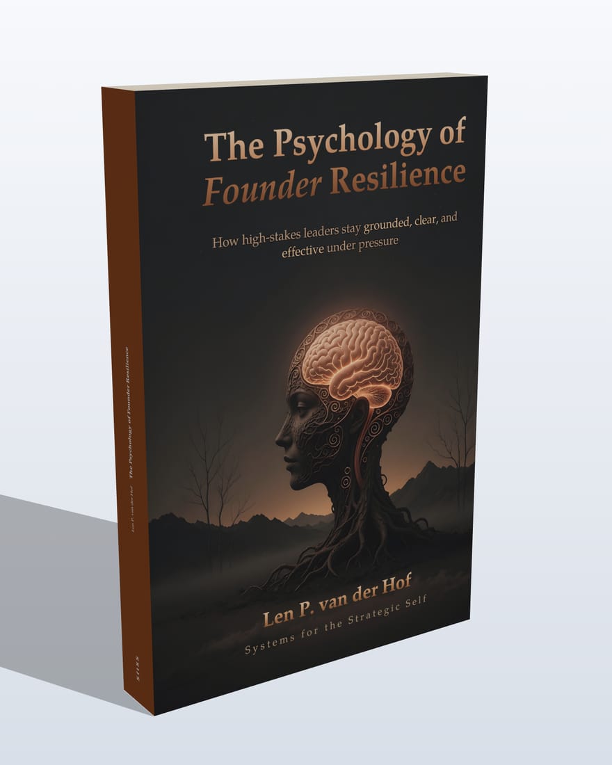 The Psychology of Founder Resilience, hardcover