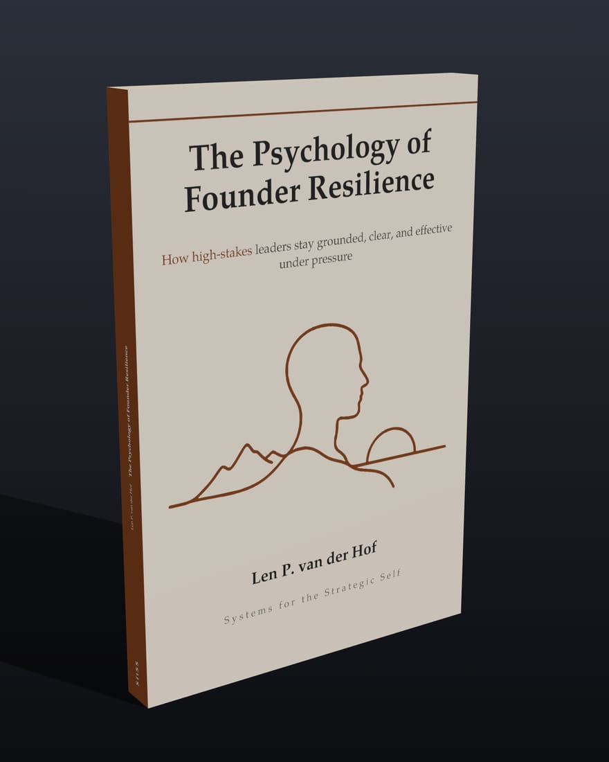 The Psychology of Founder Resilience, paperback