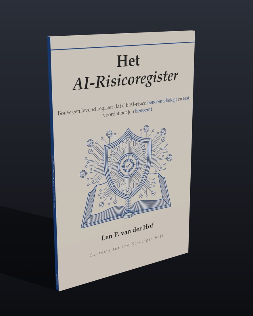 Het AI-risicoregister, paperback
