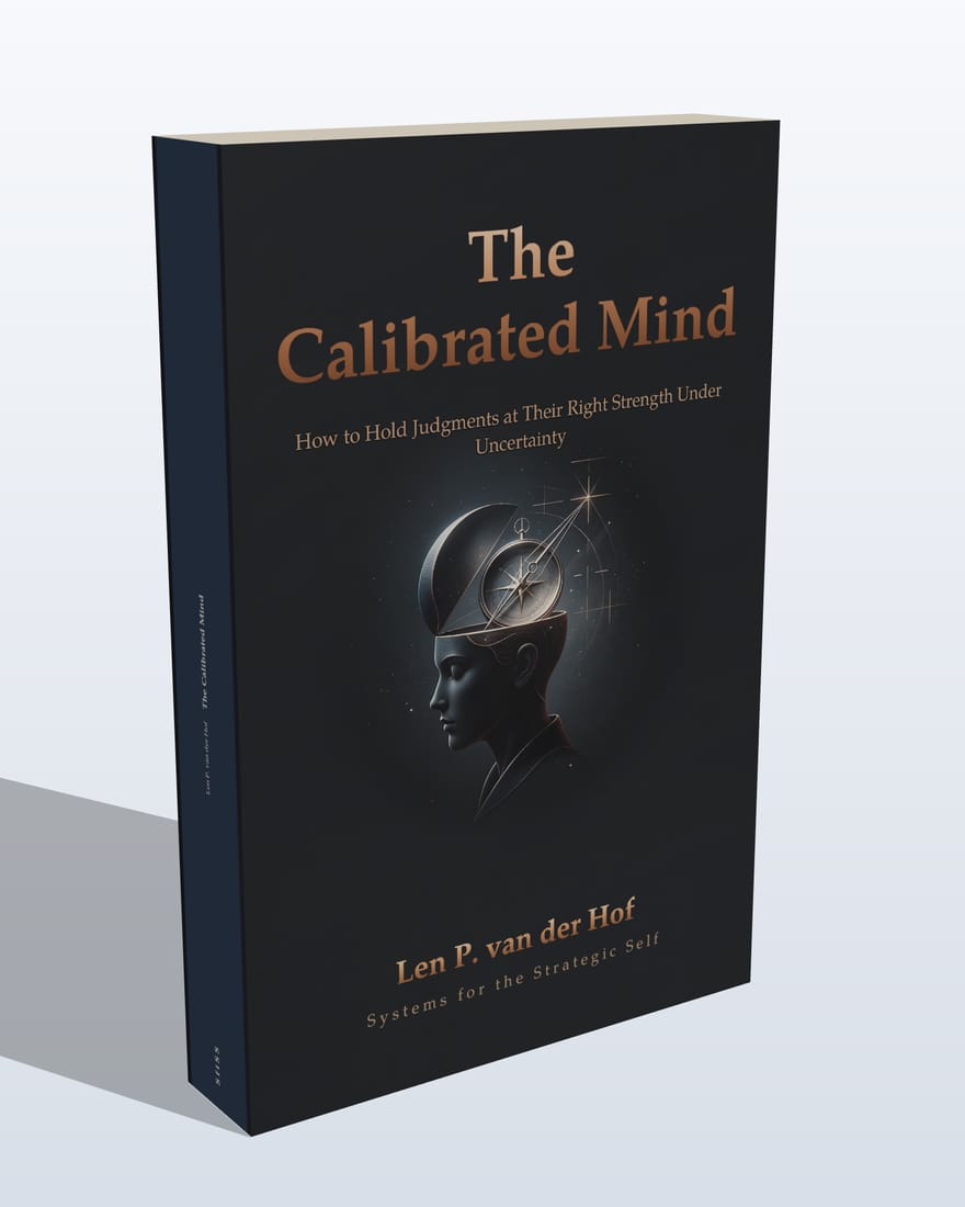 The Calibrated Mind, hardcover