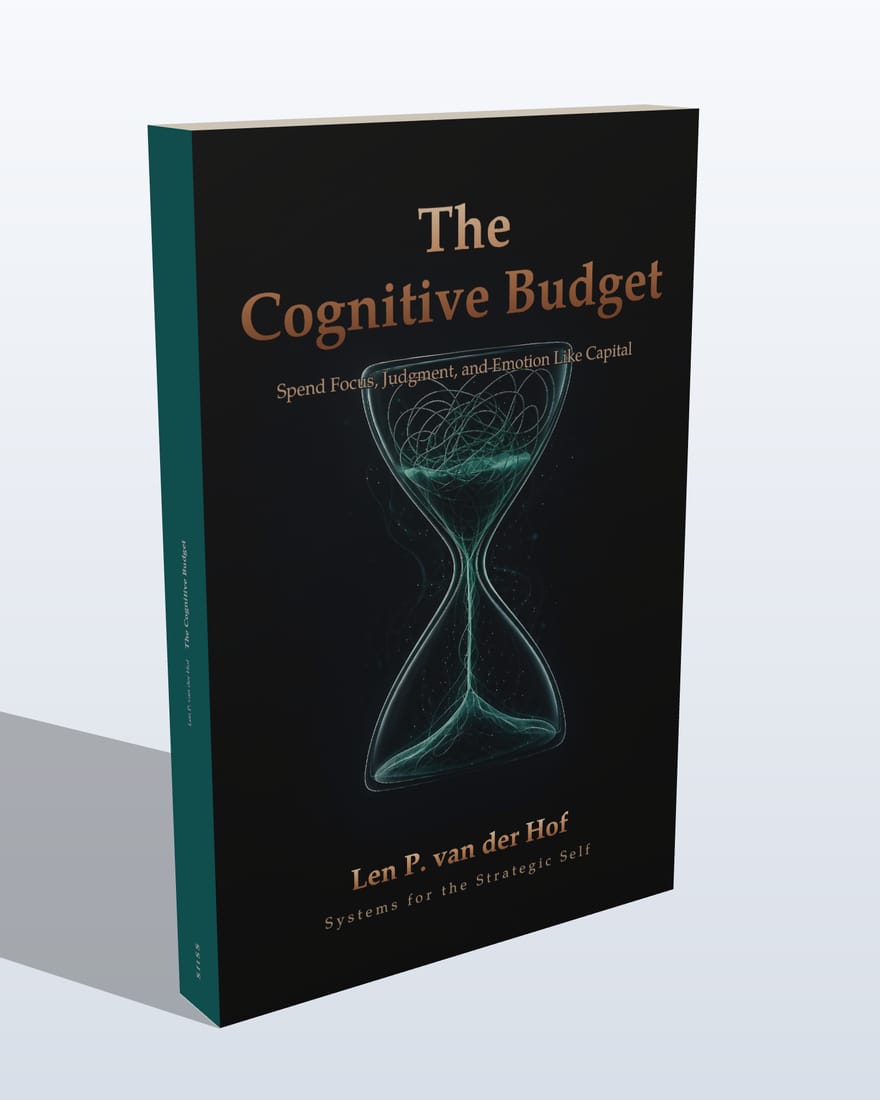 The Cognitive Budget, hardcover