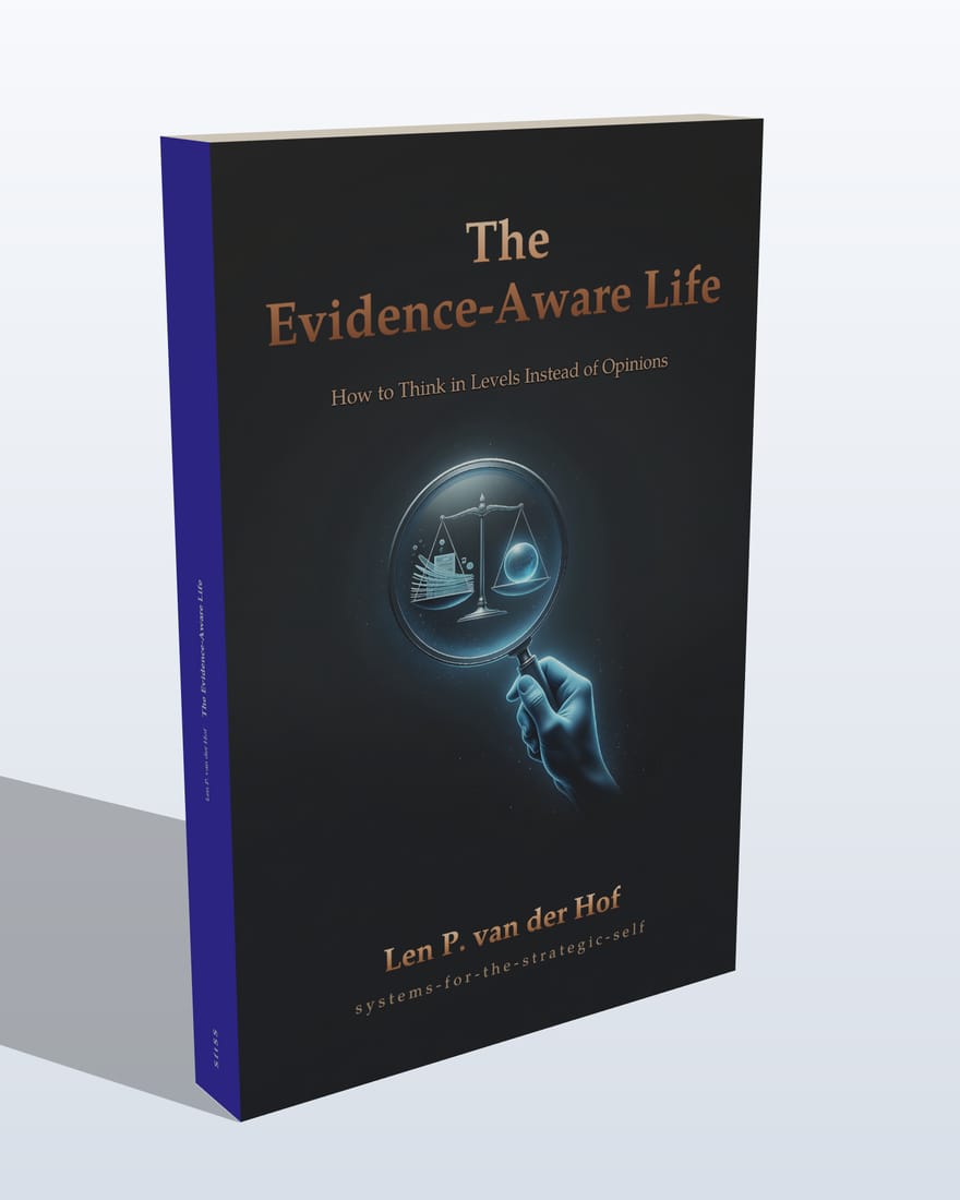 The Evidence-Aware Life, hardcover