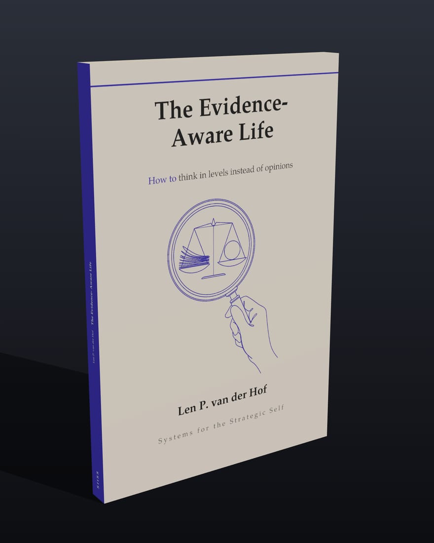 The Evidence-Aware Life, paperback