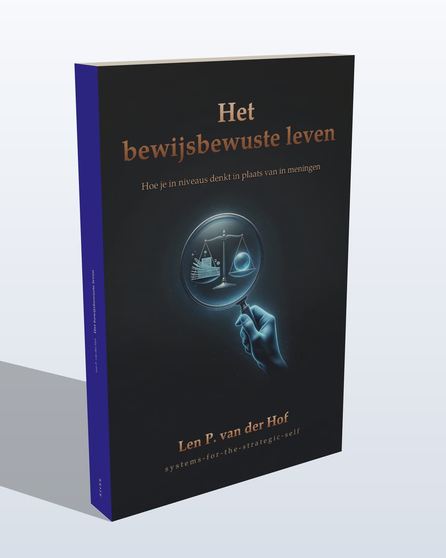 Het bewijsbewuste leven, hardcover