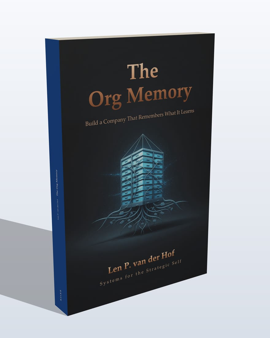 The Org Memory, hardcover
