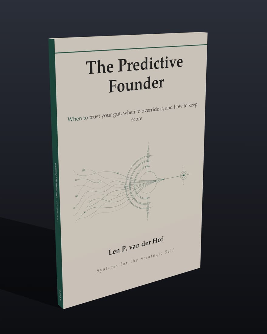 The Predictive Founder, paperback