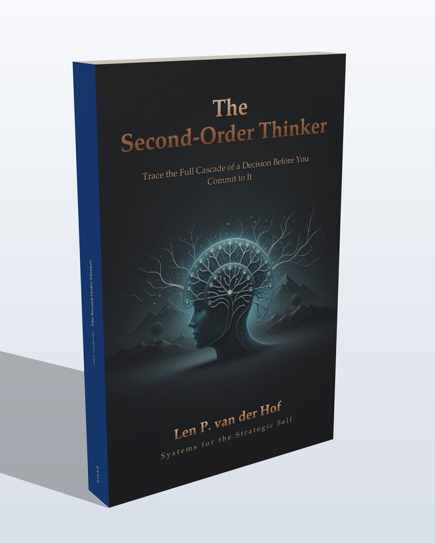The Second-Order Thinker, hardcover