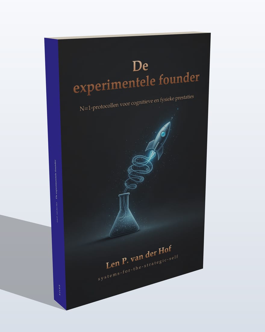 De experimentele founder, hardcover