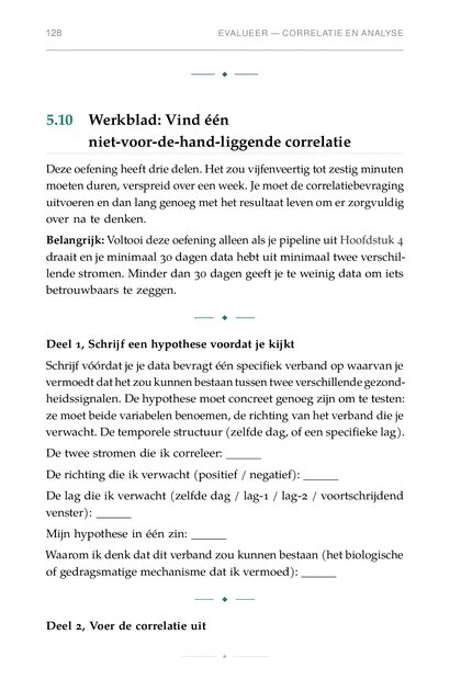 AI-agenten voor Persoonlijke Gezondheid, gedrukte pagina: Deel 2, Voer de correlatie uit