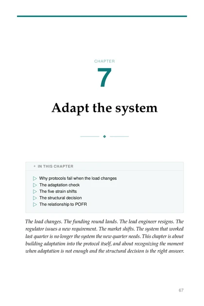 Leadership Under Load, printed page: CHAPTER