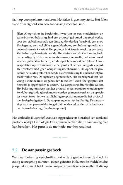 Leiderschap Onder Belasting, gedrukte pagina: faalt op voorspelbare manieren. Het falen is geen mysterie. Het falen