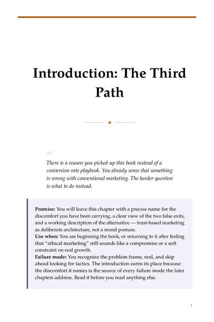 The chapter promise: You will leave this chapter with a precise name for the discomfort you have been carrying, a clear view…