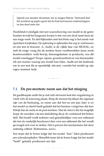 ML voor Strategische Oprichters, gedrukte pagina: oefening uitbuit (Kahneman, 2002)