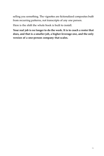 The Agent Dream Team, printed page: from recurring patterns, not transcripts of any one person.