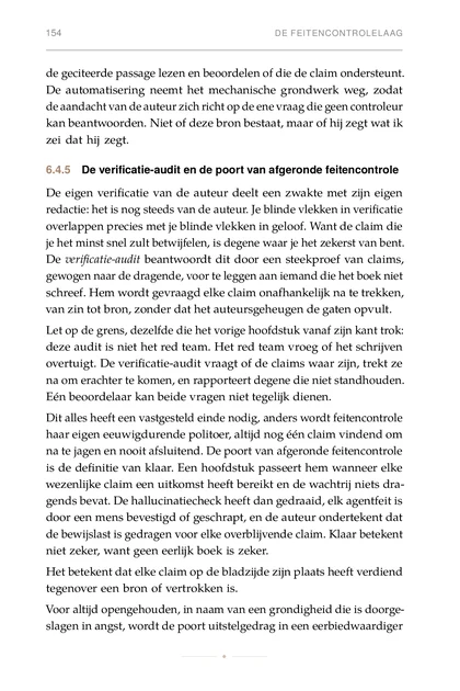 De Agentische Auteur, gedrukte pagina: De automatisering neemt het mechanische grondwerk weg, zodat