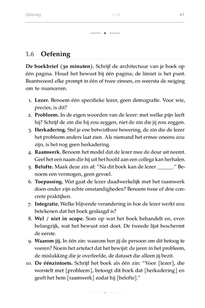 De Agentische Auteur, gedrukte pagina: Oefening 1 12 41