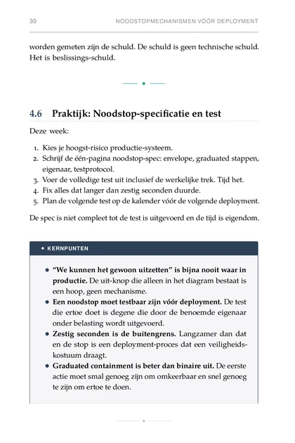 Het AI-Risicoregister, gedrukte pagina: Zestig seconden is de buitengrens. Langzamer dan