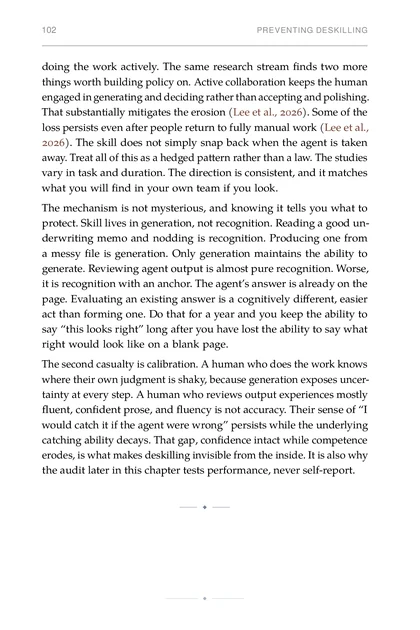 The AI Team Dynamics, printed page: The mechanism is not mysterious, and knowing it tells you what