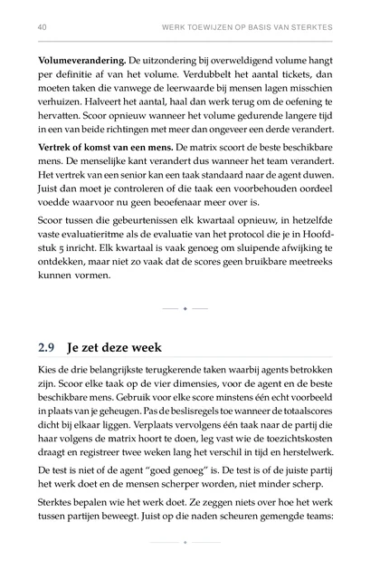 De AI-teamdynamiek, gedrukte pagina: Volumeverandering. De uitzondering bij overweldigend volume hangt