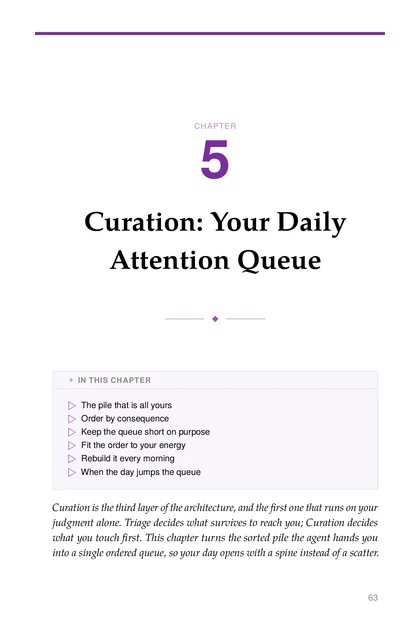 The Attention Architect, printed page: CHAPTER