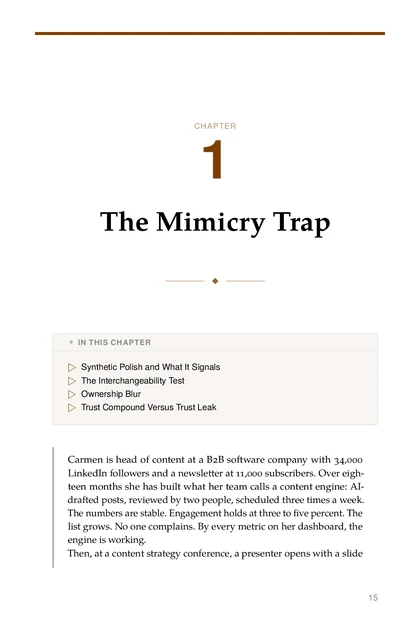 The Authentic Operator, printed page: CHAPTER