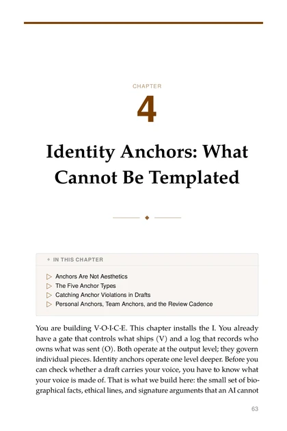 The Authentic Operator, printed page: CHAPTER