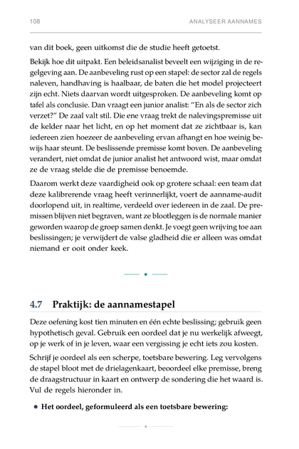 De gekalibreerde geest, gedrukte pagina: Daarom werkt deze vaardigheid ook op grotere schaal: een team