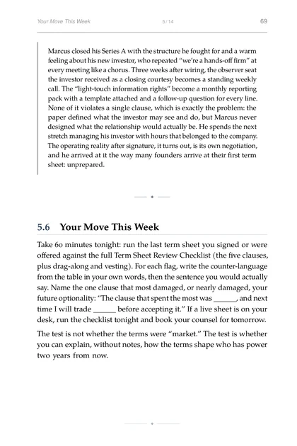 The Deal Architect, printed page: Your Move This Week 5 14 69