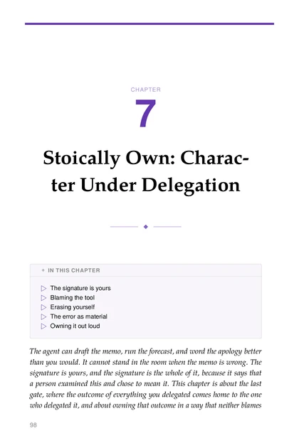 The Delegated Mind, printed page: CHAPTER
